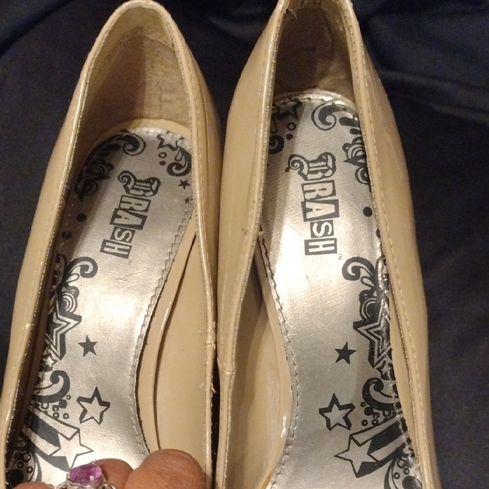 Brash Beige Slip-On Shoes - Picture 4 of 6
